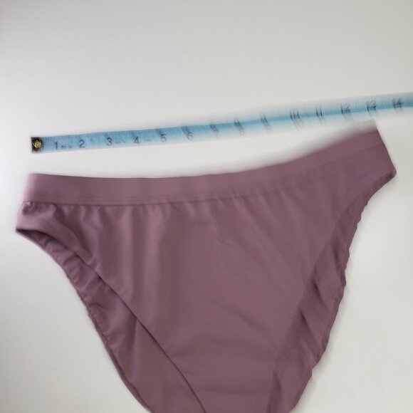 Lulus Feeling Beach-y‎ Dusty Purple Bikini Bottom M High Waist - Picture 10 of 10